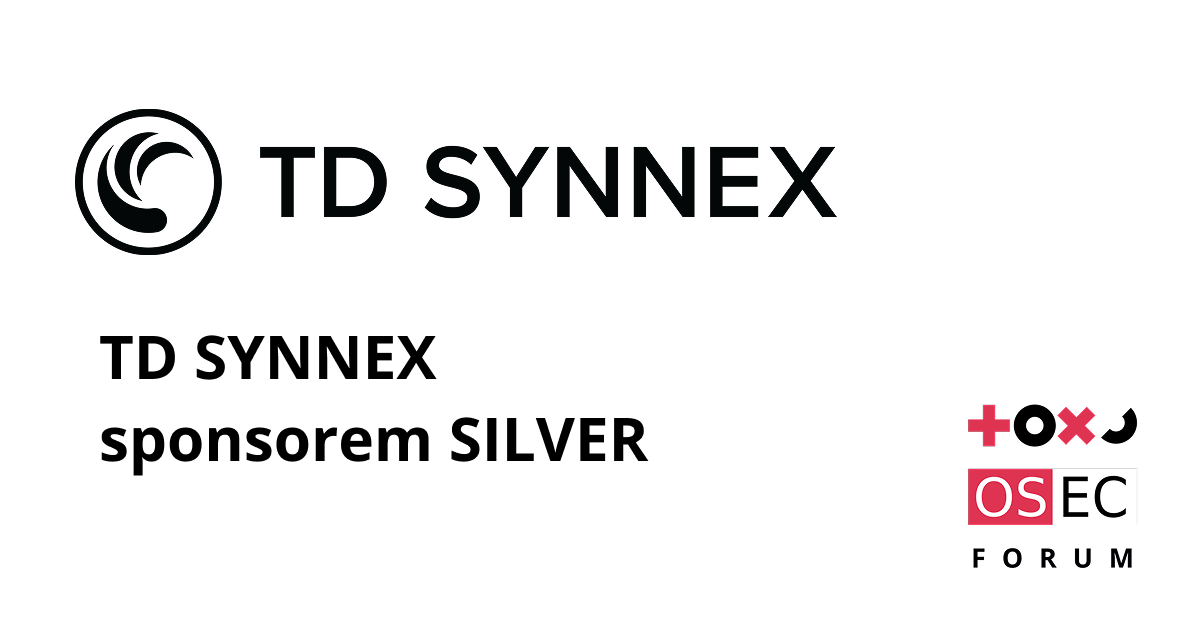 TD SYNNEX Patronem SILVER na OSEC Forum