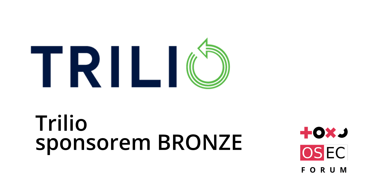 Trilio Patronem BRONZE na OSEC Forum